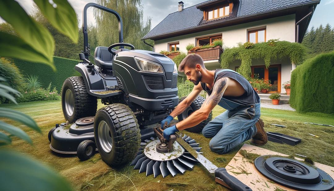 Dans quel sens Dévisser une Lame de Tondeuse Autoportée